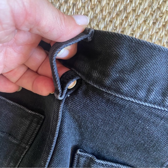 Ralph Lauren Black Denim Skirt - Size 4 - Picture 5 of 5